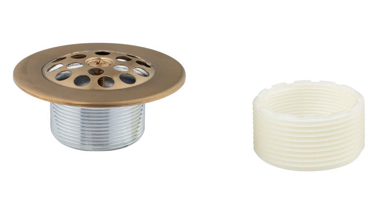 Artiwell Trip Lever Tub Trim Kit Set With Trip Lever Overflow Face Plate, Trip Lever Bathtub Drain with Strainer, Overflow and Matching Screws (BRUSHED GOLD) - Image 5
